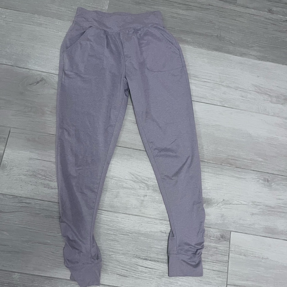 Kids Lavender Jogger Pants